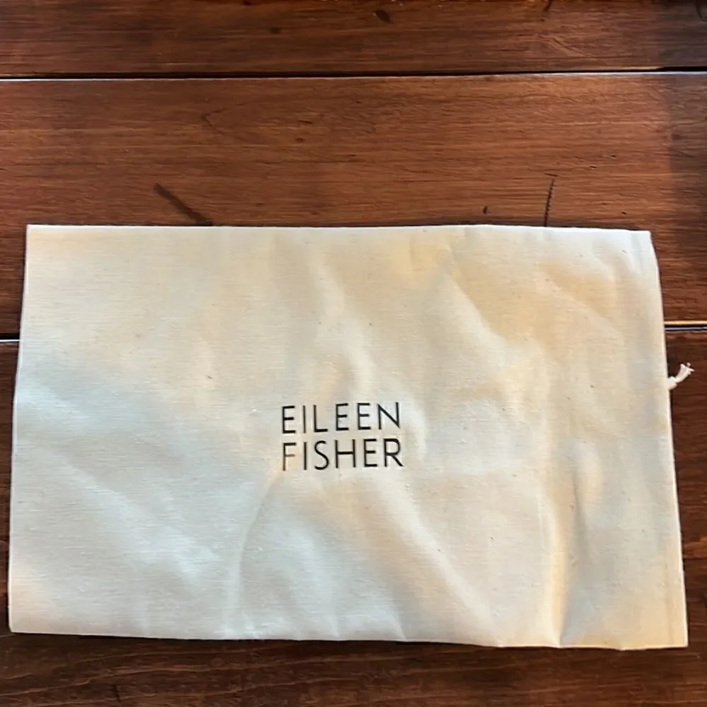 Eileen Fisher suede nude espadrilles size 8 extremely comfortable w/ box & bag